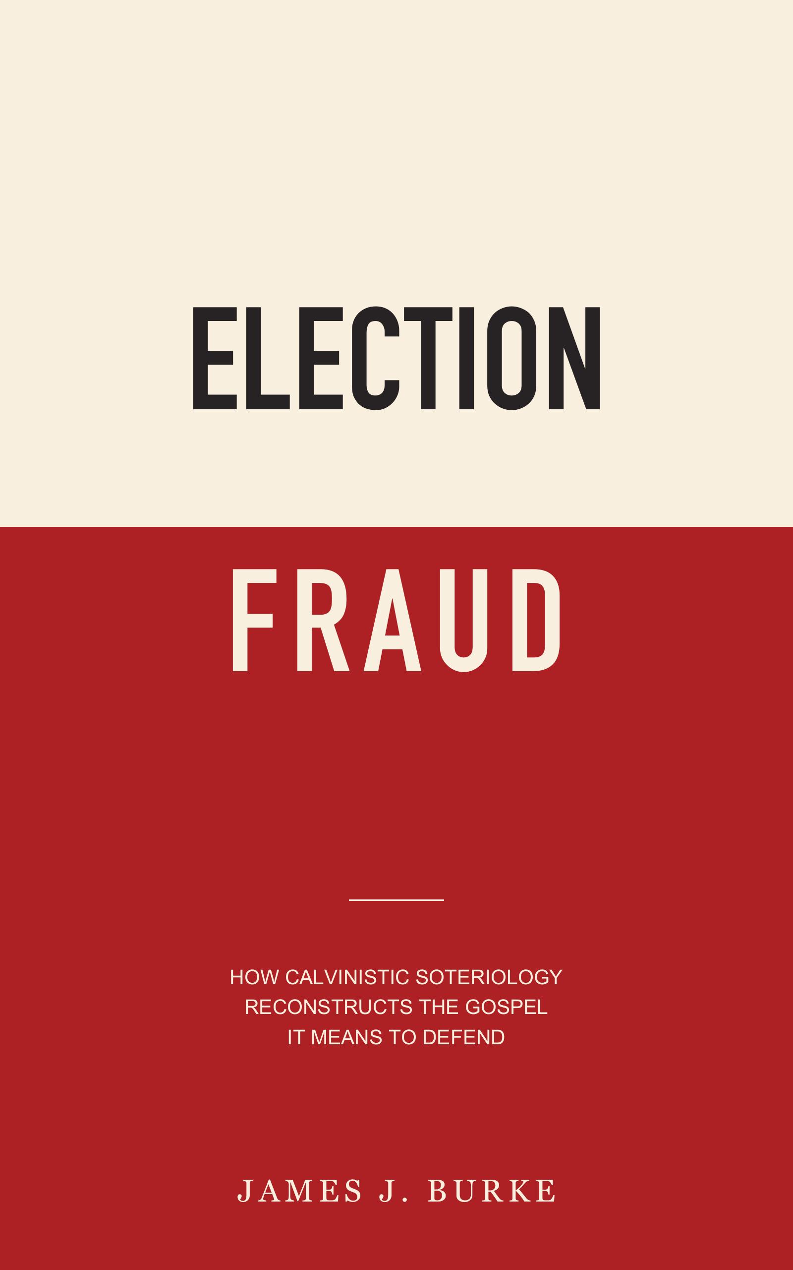 Election Fraud by James J. Burke book cover