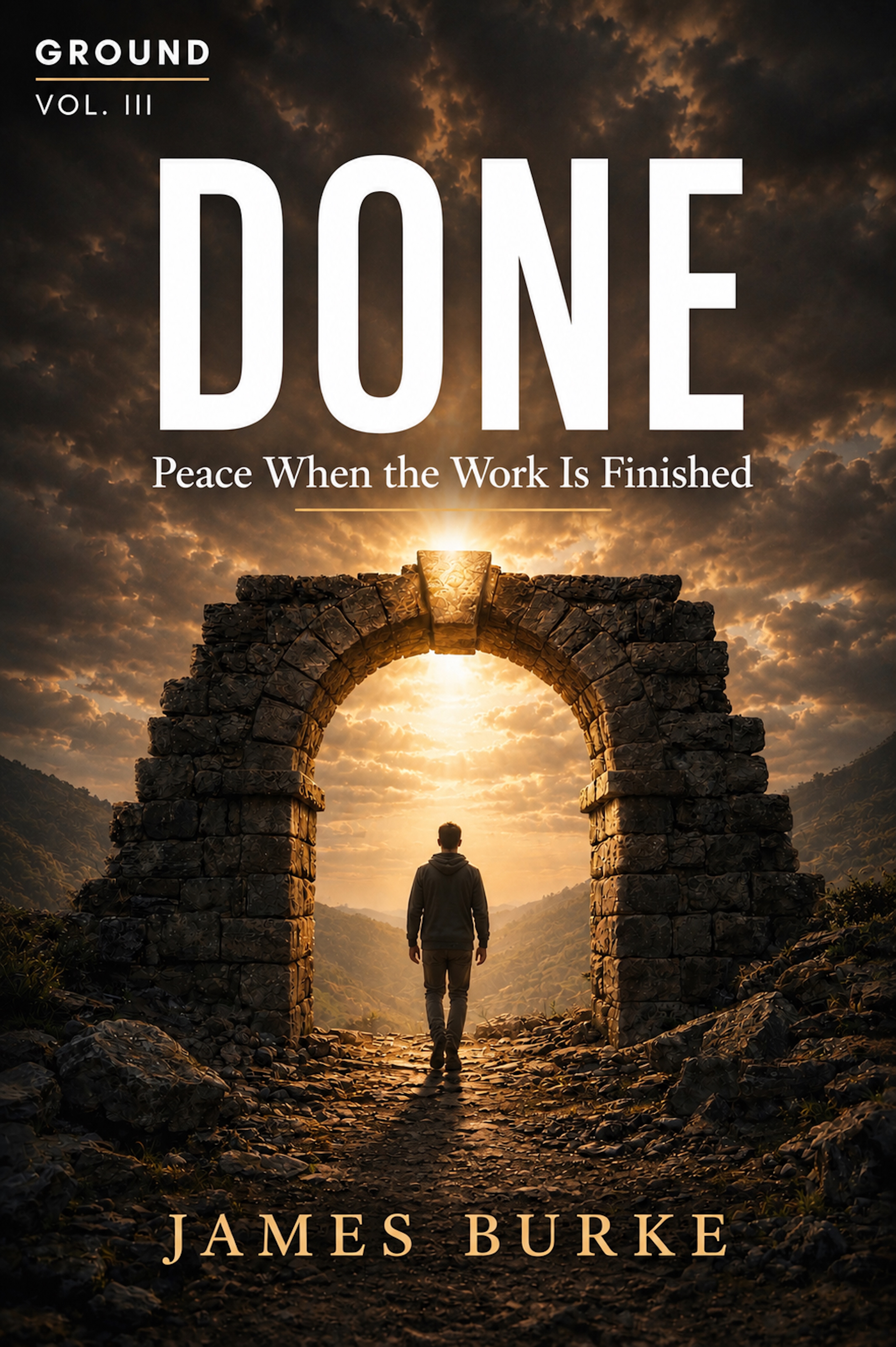 Done book cover by James Burke