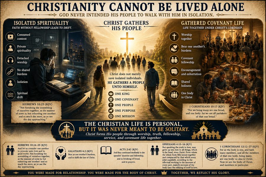 Christianity Cannot Be Lived Alone