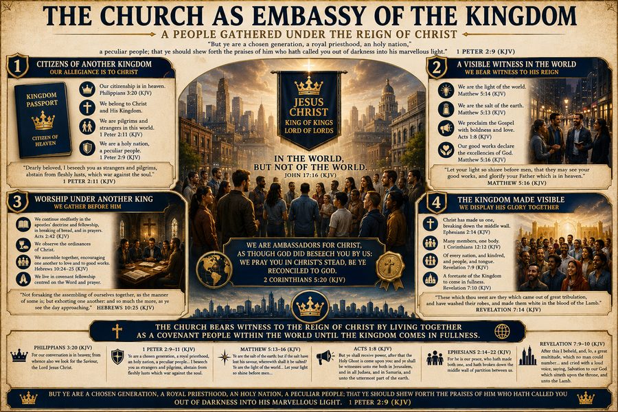 Church as Embassy of the Kingdom