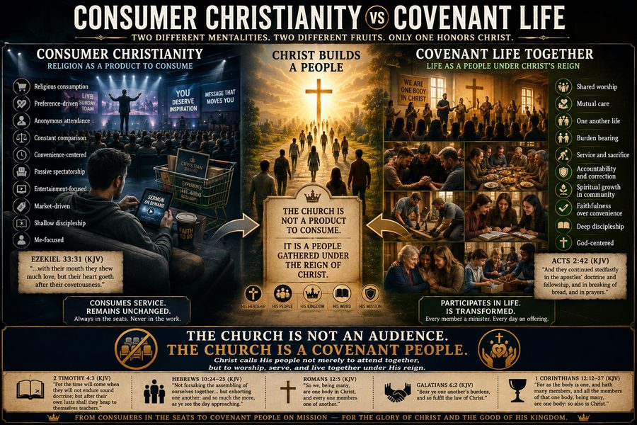 Consumer Christianity vs Covenant Life