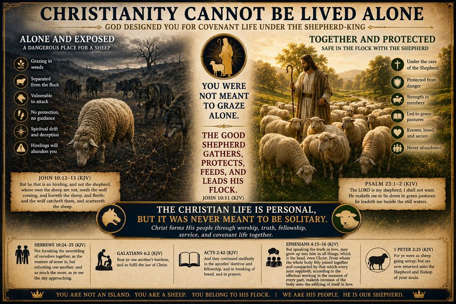 Sheep Need the Flock